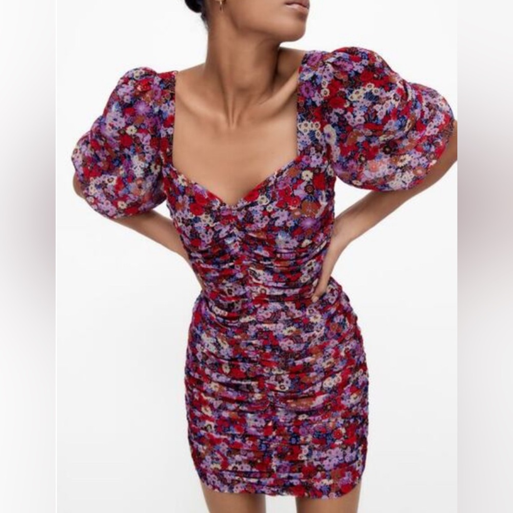 Zara - Cute pink and purple dress from